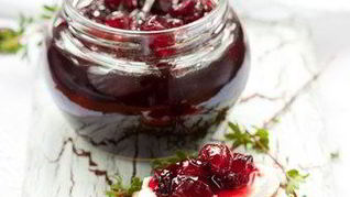 Новогодний клюквенный джем