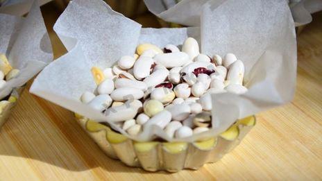 песочные корзинки с джемом