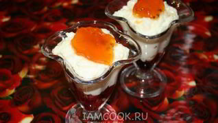 Рисовый пудинг с джемом