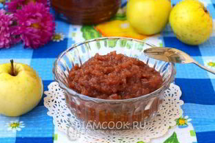 Шоколадно-яблочный джем