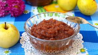 Шоколадно-яблочный джем