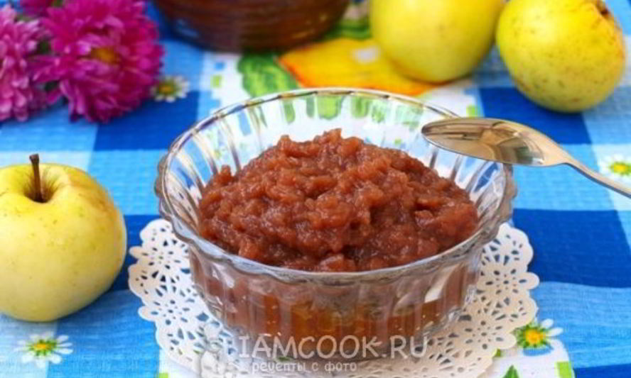Рецепт шоколадно-яблочный джем