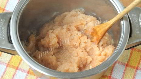 шоколадно-яблочный джем