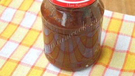 шоколадно-яблочный джем