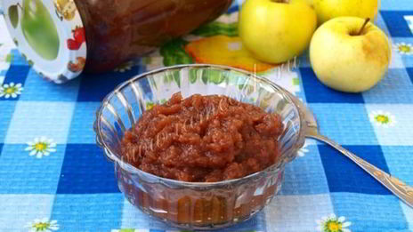 шоколадно-яблочный джем