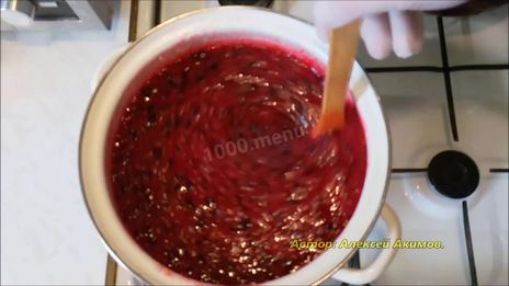 смородиновый джем из черной смородины на зиму