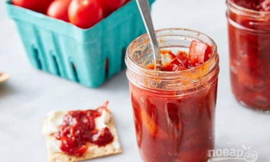 Рецепт томатный джем