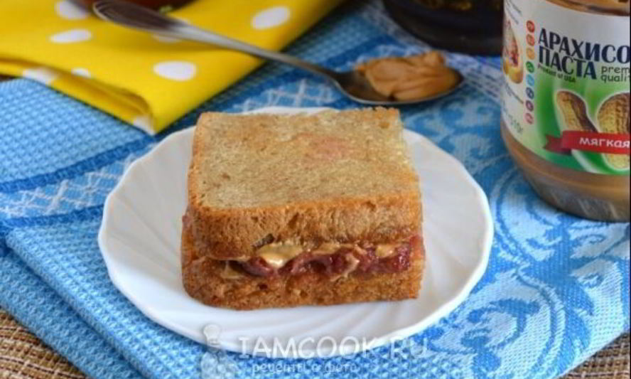 Рецепт тосты с арахисовым маслом и джемом