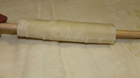 трубочки с ананасовым джемом