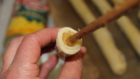 трубочки с ананасовым джемом