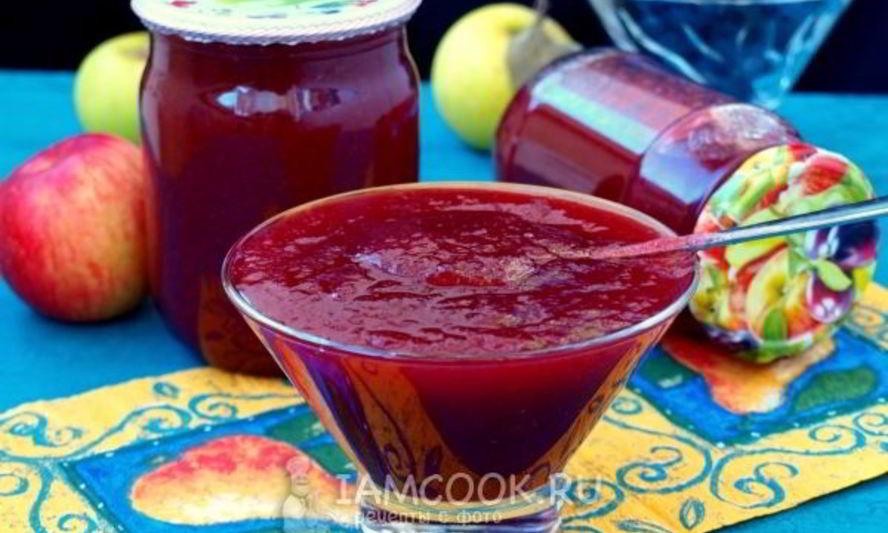 Рецепт яблочно-сливовый джем на зиму