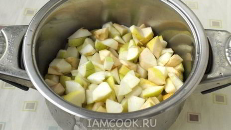яблочно-сливовый джем на зиму
