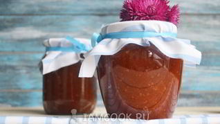 Яблочный джем в мультиварке на зиму