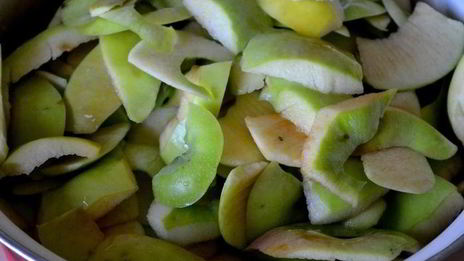 яблочный джем янтарный