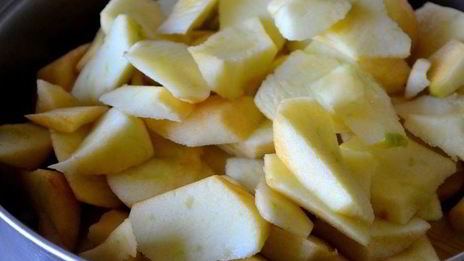 яблочный джем янтарный