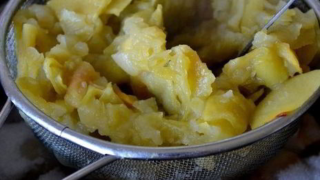 яблочный джем янтарный