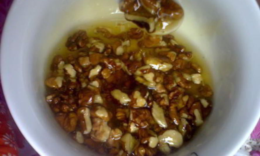 Рецепт грецкие орехи с медом