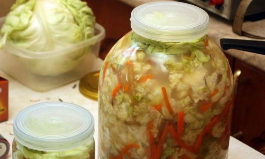 Рецепт капуста на зиму