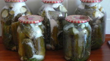 хрустящие огурцы