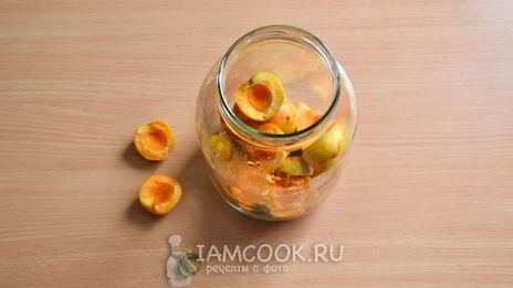 компот из абрикосов с лимоном на зиму