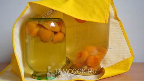 компот из абрикосов с лимоном на зиму