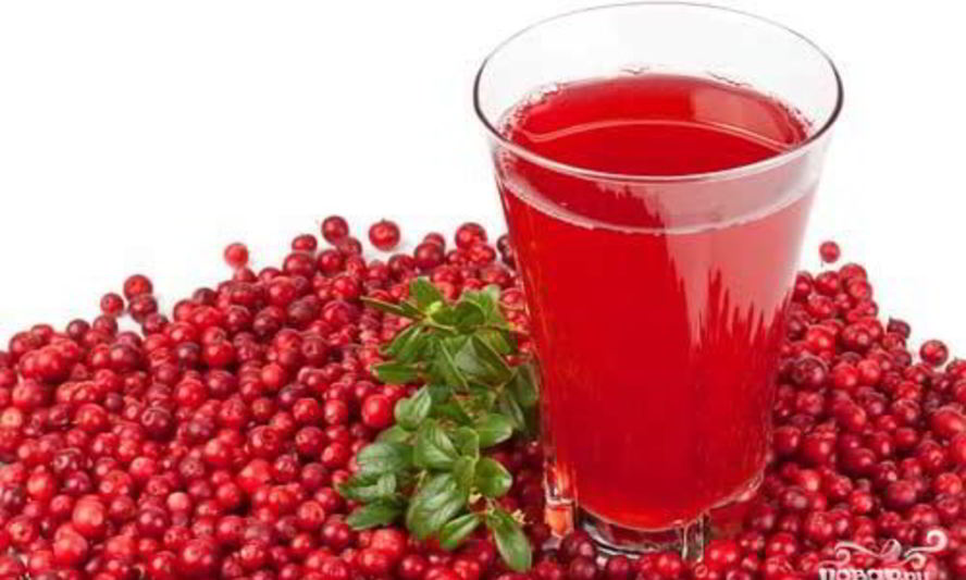 Рецепт компот из брусники и яблок