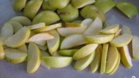 компот из брусники и яблок