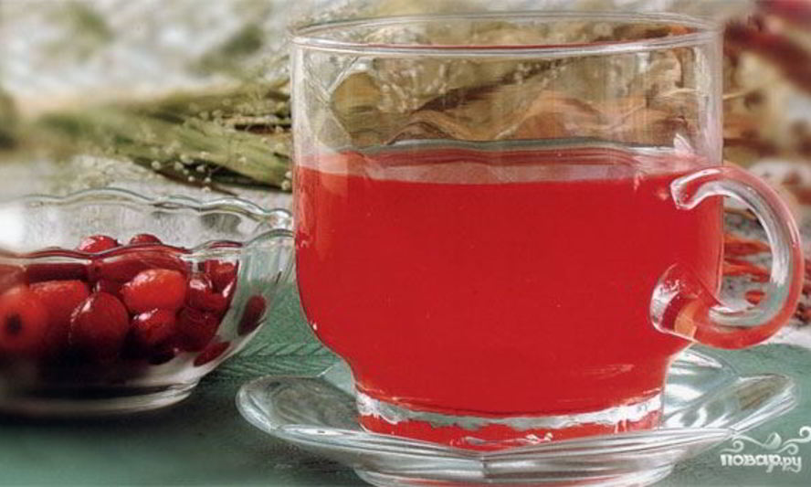 Рецепт компот из брусники на зиму