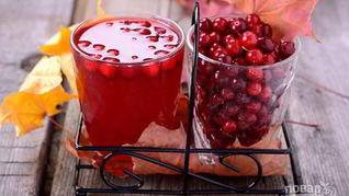 Компот из брусники