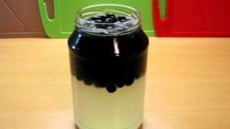 компот из черноплодной рябины