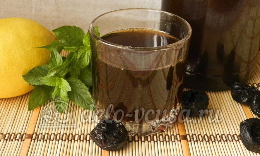 Рецепт компот из чернослива