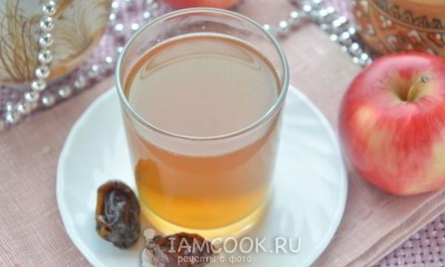 Рецепт компот из фиников