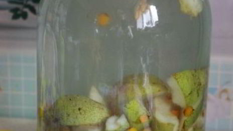 компот из груш и облепихи на зиму