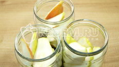 компот из груш и слив на зиму