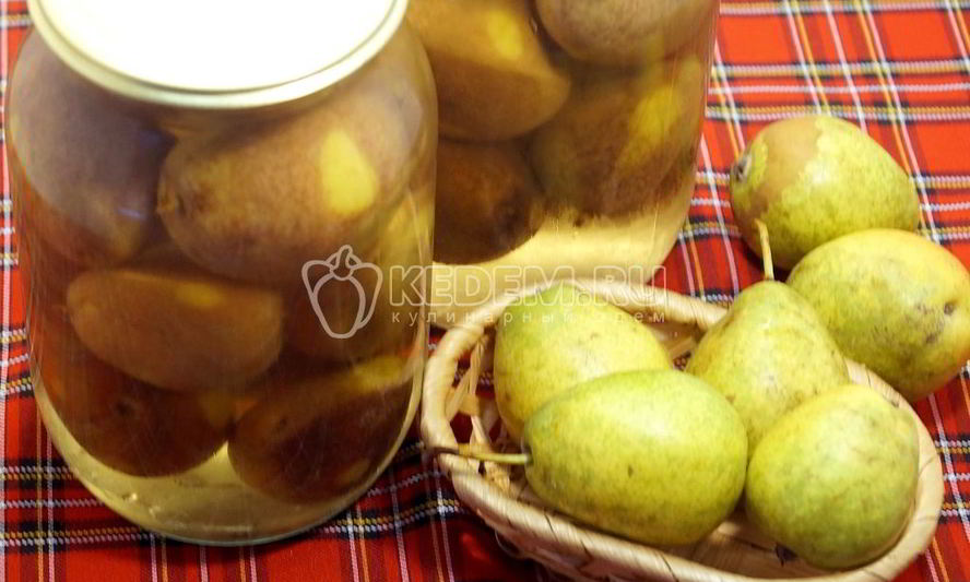 Рецепт компот из груш