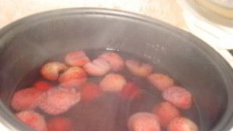 компот из клубники в мультиварке