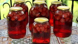 Компот из клубники