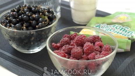 компот из малины и смородины