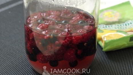 компот из малины и смородины