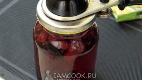 компот из малины и смородины