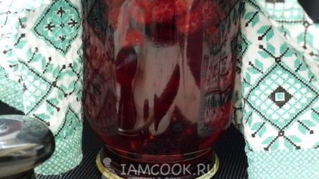 компот из малины и смородины