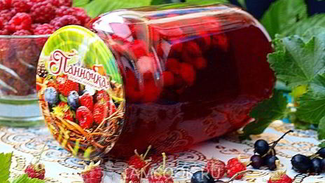 компот из малины и смородины