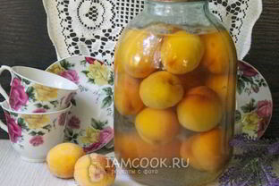 Компот из персиков на зиму