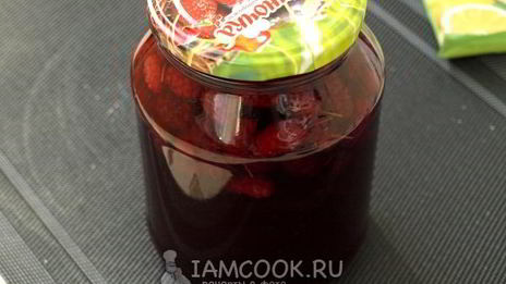 компот из шелковицы на зиму