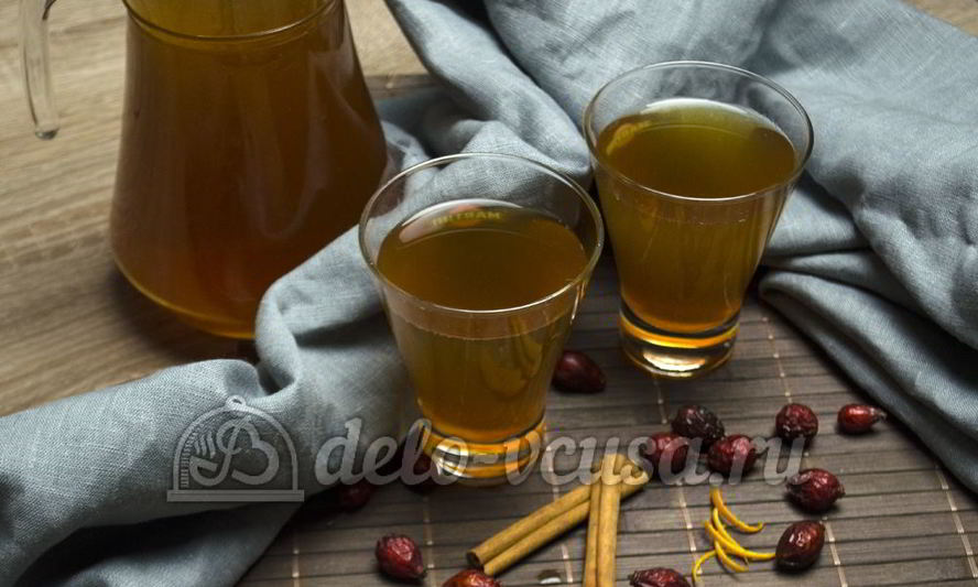 Рецепт компот из шиповника