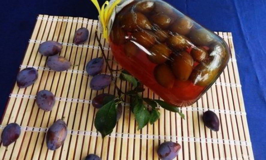 Рецепт компот из слив без стерилизации