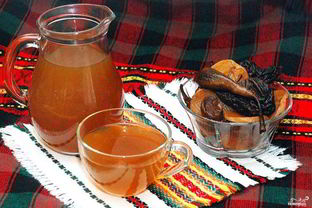 Компот из сухофруктов без сахара