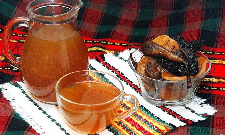 Рецепт компот из сухофруктов без сахара