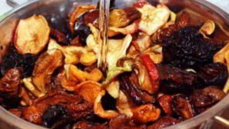 компот из сухофруктов без сахара