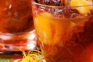 Компот из сухофруктов с цедрой